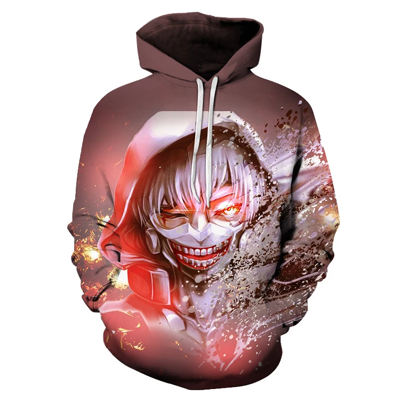 2018 Anime 3D Sweatshirts Men/women Tracksuits Tops Print Hooded Anime Tokyo Ghoul Kaneki Ken 3D Hoodies Thin Autumn Sweatshirts
2018 Anime 3D Sweatshirts Men/women Tracksuits Tops Print Hooded Anime Tokyo Ghoul Kaneki Ken 3D Hoodies Thin Autumn Sweatshirts