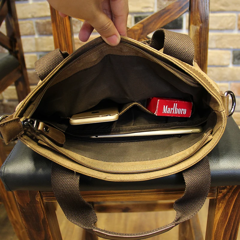 Men's bags Brand Vintage Men's Messenger Bags Canvas Shoulder HandBag Fashion Men Business Crossbody Bag Casual Travel Handbag
Men's bags Brand Vintage Men's Messenger Bags Canvas Shoulder HandBag Fashion Men Business Crossbody Bag Casual Travel Handbag