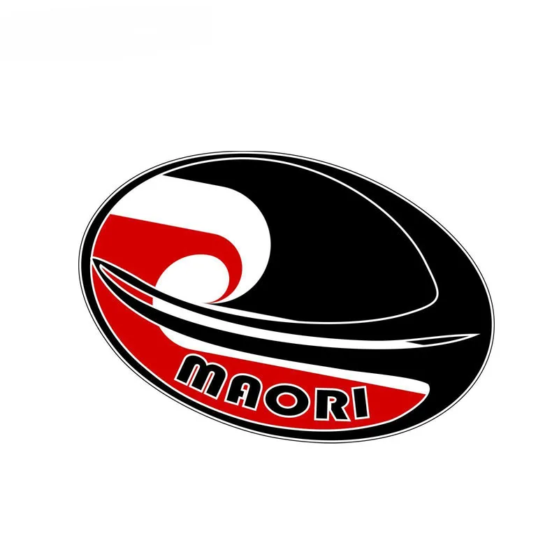 YJZT 12 2 см * 8 креативная карта страны маориуса регби спортивная наклейка на шлем
