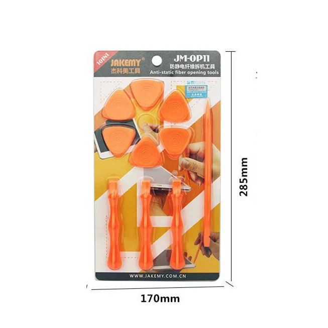 Novfix 13/6 in 1 Plastic DIY Phone Pry Opening Set Screen Disassembly Teardown Tool Kit
Novfix 13/6 in 1 Plastic DIY Phone Pry Opening Set Screen Disassembly Teardown Tool Kit