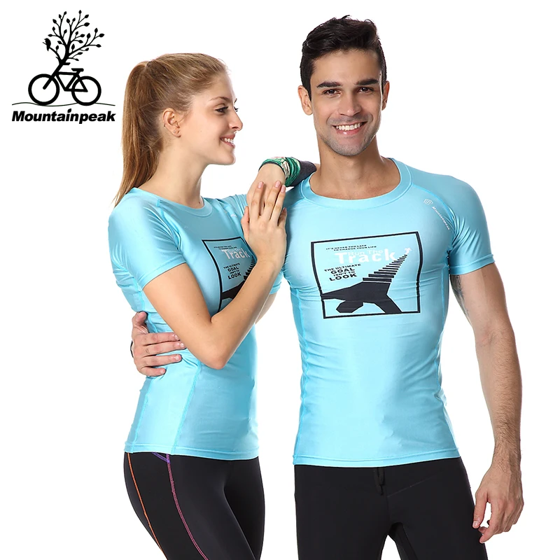 Mountainpeak 2017 running fitness t-shirt men and women sports fitness training tight tee air speed drying
Mountainpeak 2017 running fitness t-shirt men and women sports fitness training tight tee air speed drying