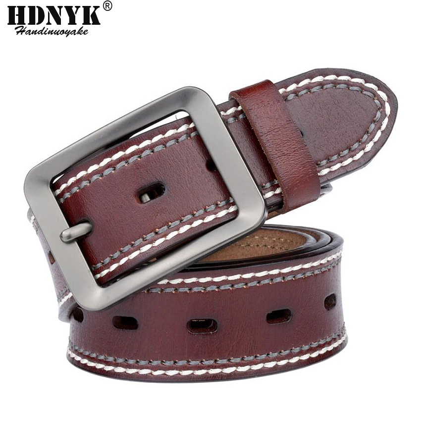 Fashion New Arrival Genuine Leather Men Belt Vintage Business Trouser Men Waist Strap Brand Cowskin Black Pin Buckle
Fashion New Arrival Genuine Leather Men Belt Vintage Business Trouser Men Waist Strap Brand Cowskin Black Pin Buckle