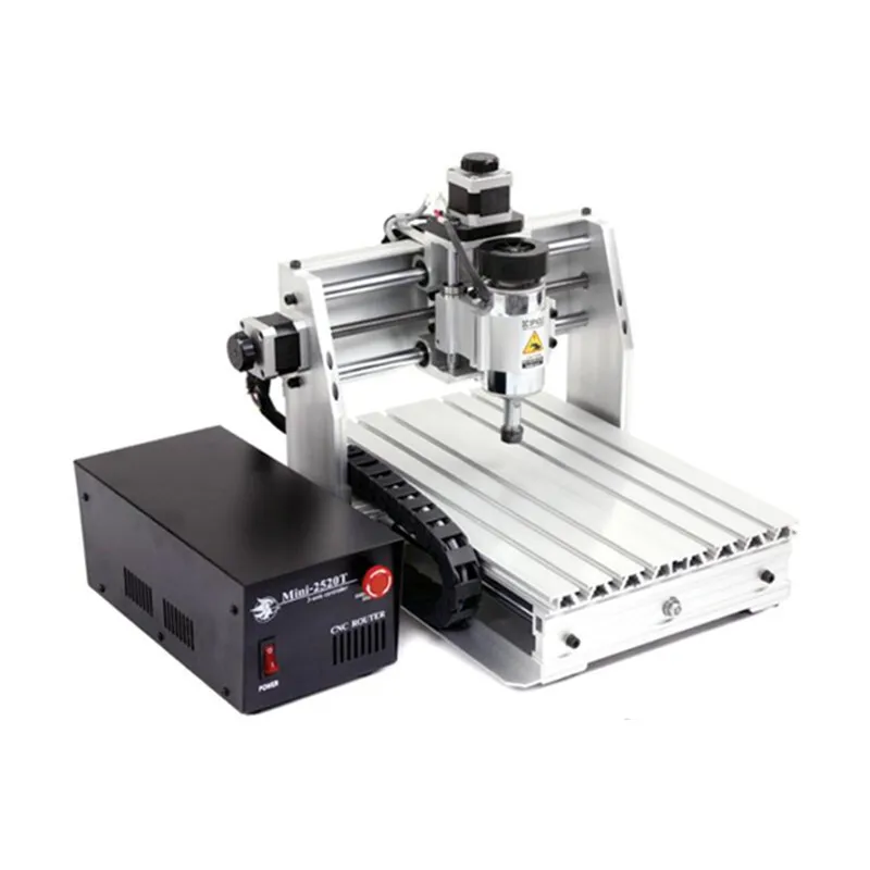 Desktop MINI Engraver 2520T CNC Milling Machine for New User and Personal Hobby
Desktop MINI Engraver 2520T CNC Milling Machine for New User and Personal Hobby