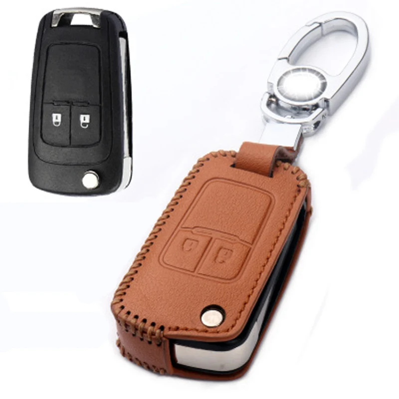 Genuine PU Leather 2 Button Remote Key Bag Case Fob Holder Chain For Chevrolet Series A Type
Genuine PU Leather 2 Button Remote Key Bag Case Fob Holder Chain For Chevrolet Series A Type