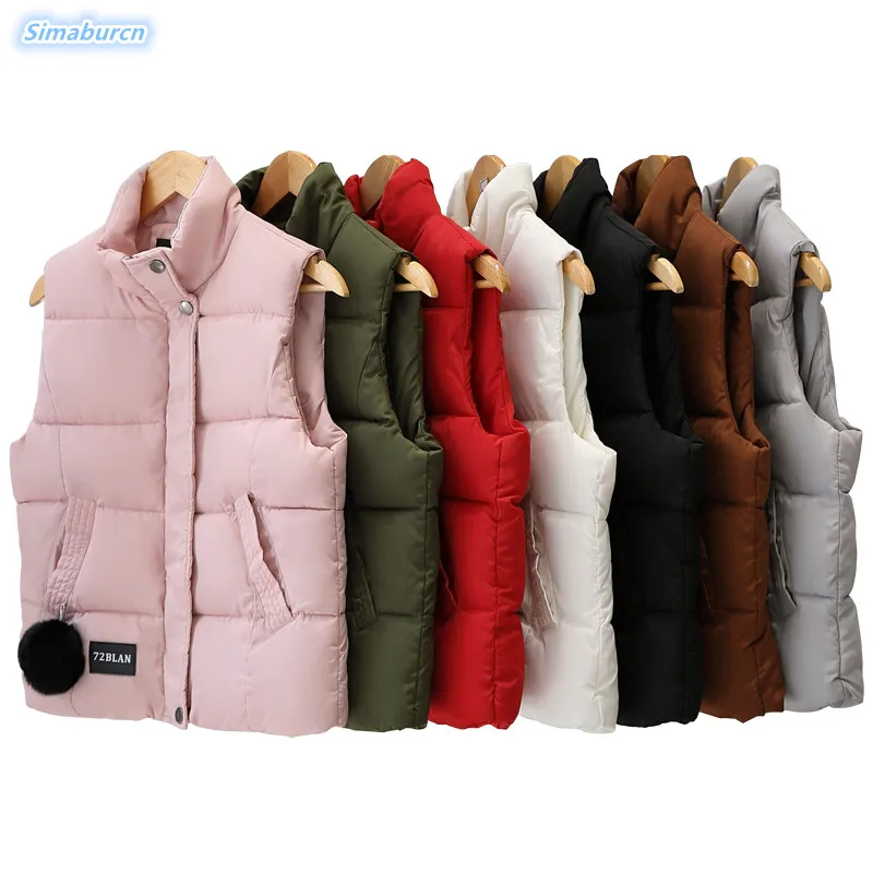 New Arrival Autumn Winter Women Down Cotton Vest Warm White Black Office Lady Outwear Jacket Sleeveless Casual Waistcoat Ladies
New Arrival Autumn Winter Women Down Cotton Vest Warm White Black Office Lady Outwear Jacket Sleeveless Casual Waistcoat Ladies