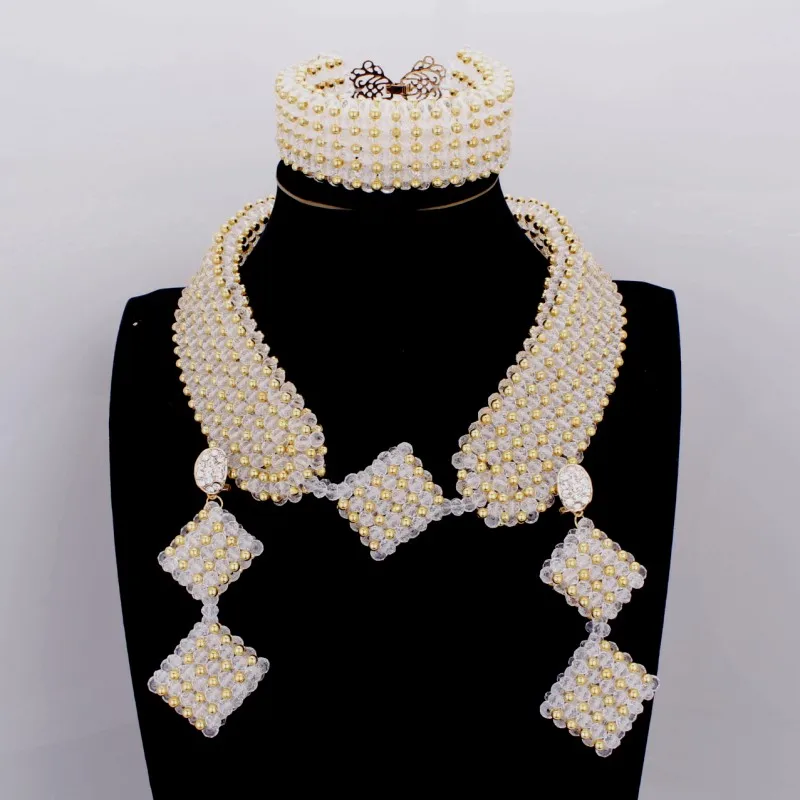 4UJewelry Crystal African Necklace Set Women Big Black & Purple Indian Choker Fine Jewellery Pendant Free Shipping Fashion | Украшения и