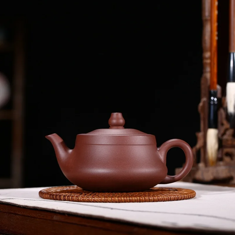 280ml Curved Pot Purple Sand Pot Wholesale Old Purple Mud Tea Bowl Set Yixing Genuine Handmade Ceramic Gift Custom Teaware
280ml Curved Pot Purple Sand Pot Wholesale Old Purple Mud Tea Bowl Set Yixing Genuine Handmade Ceramic Gift Custom Teaware