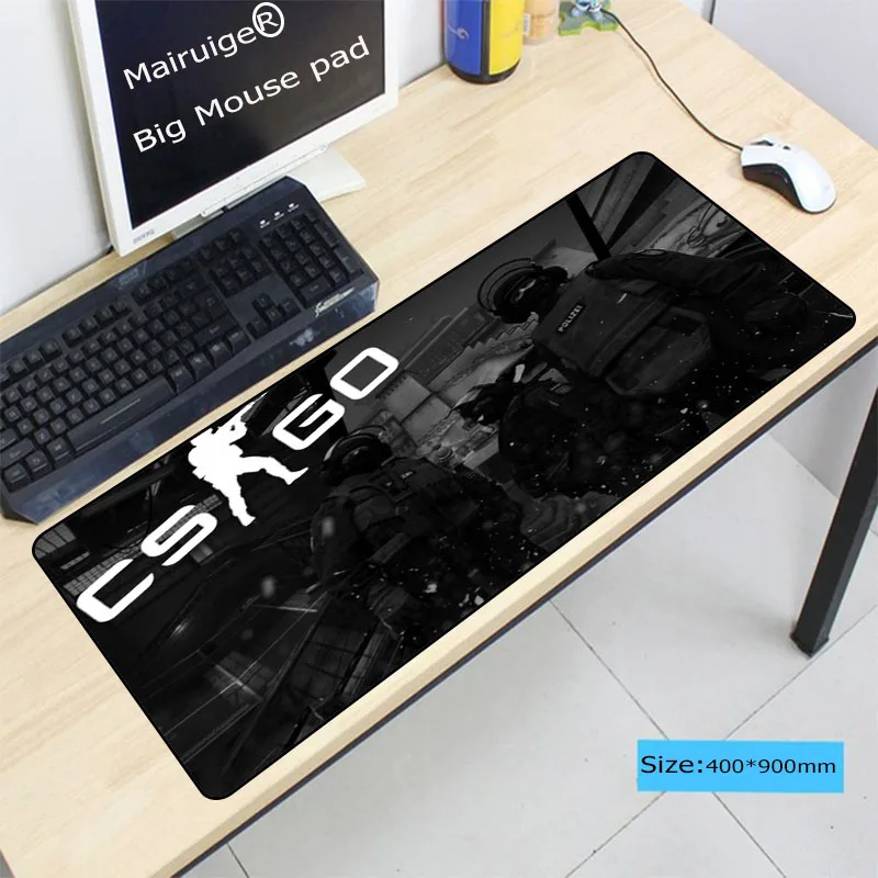 Mairuige 90X40CM Large Size mouse pad Anti-slip Natural Rubber PC Computer Gaming mousepad Desk Mat for LOL surprise cs go DOTA
Mairuige 90X40CM Large Size mouse pad Anti-slip Natural Rubber PC Computer Gaming mousepad Desk Mat for LOL surprise cs go DOTA