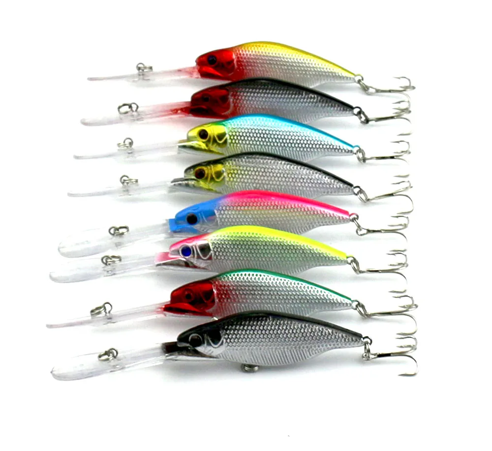 Big Sale 8pcs Minnow Fishing Lure High Quality Hard Plastic Swimbait Crankbait Slow Floating Bait Peche Fishing Wobblers 9cm 8g
Big Sale 8pcs Minnow Fishing Lure High Quality Hard Plastic Swimbait Crankbait Slow Floating Bait Peche Fishing Wobblers 9cm 8g