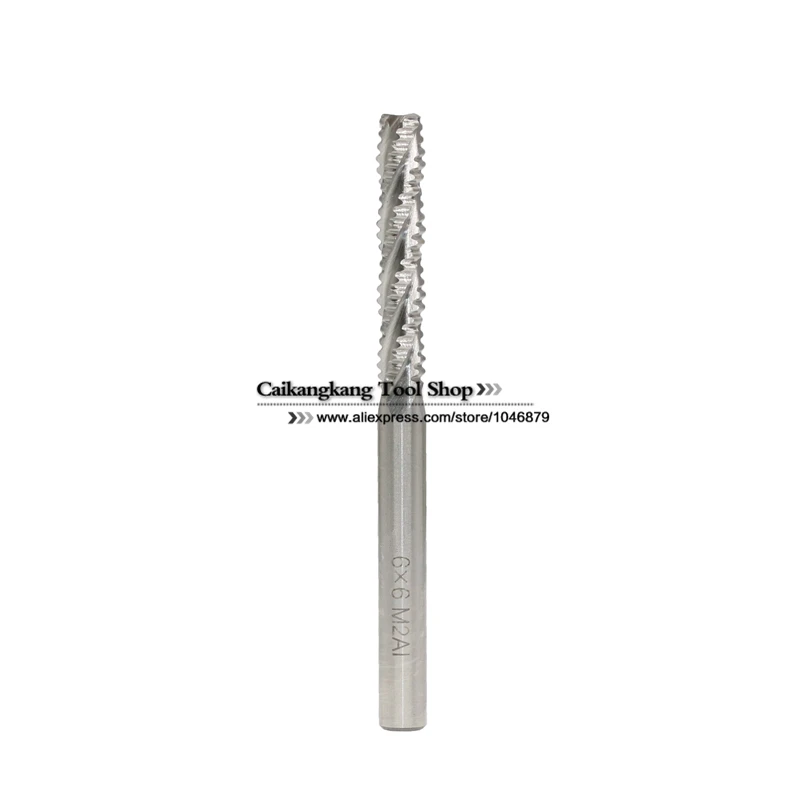 New 4flute M2AI dia 6mm end mills milling cutter machine tool Roughing cutter CNC tools Super-hard high speed steel 4F6*6*30*75
New 4flute M2AI dia 6mm end mills milling cutter machine tool Roughing cutter CNC tools Super-hard high speed steel 4F6*6*30*75