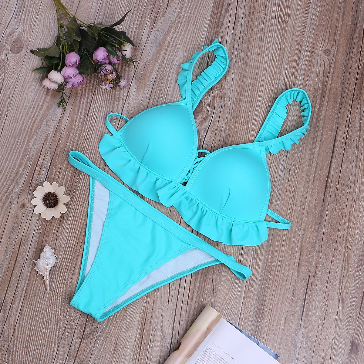 Hirigin 2019 Summer Sexy Woman Ladies Bikini Bra Set Bandage Push-Up Padded Swimwear Swimsuit Bathing Lingerie Set
Hirigin 2019 Summer Sexy Woman Ladies Bikini Bra Set Bandage Push-Up Padded Swimwear Swimsuit Bathing Lingerie Set