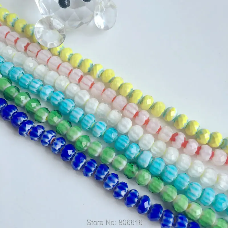 Promotion~ 8*6MM 140Pcs Colorful Rondelle Glass Lampwork Crystal Bead Jewelry Beads Accessories
Promotion~ 8*6MM 140Pcs Colorful Rondelle Glass Lampwork Crystal Bead Jewelry Beads Accessories