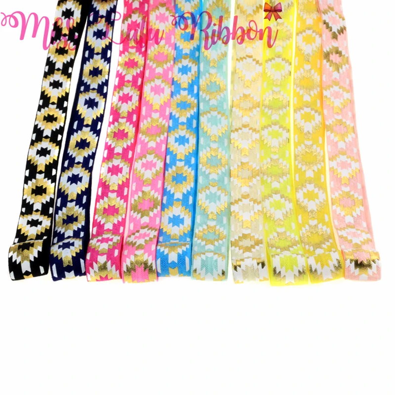 10 Yards/Lot Rhombus Diamond Geometric Gold Foil Ink Printing Elastic Ribbon DIY Handmade Hair Accessories Gift Ribbon
10 Yards/Lot Rhombus Diamond Geometric Gold Foil Ink Printing Elastic Ribbon DIY Handmade Hair Accessories Gift Ribbon