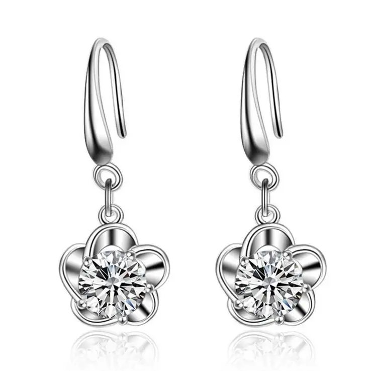New arrival hot sell fashion plum flower 925 sterling silver ladies`drop earrings jewelry wholesale birthday gift
New arrival hot sell fashion plum flower 925 sterling silver ladies`drop earrings jewelry wholesale birthday gift