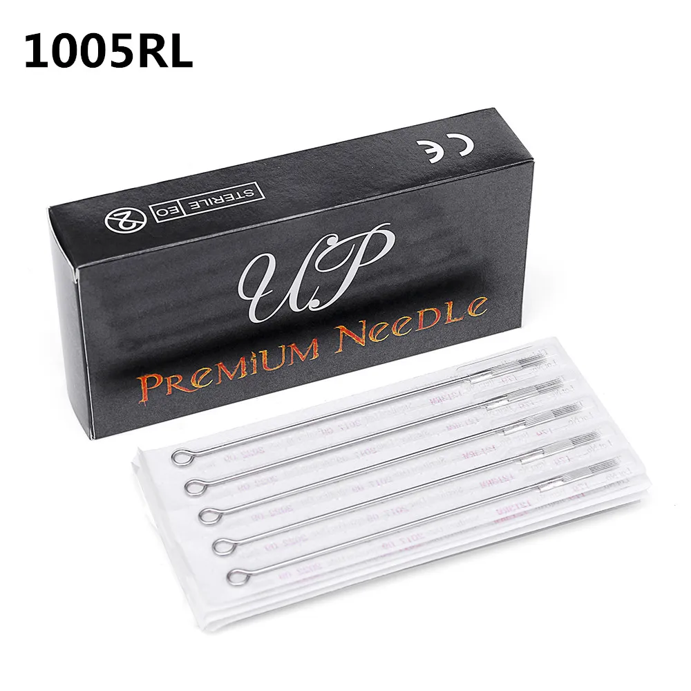 High Quality 50PCS Assorted Sterilized Tattoo Premium Needles Round 5RL For Tattoo Machine Gun Grip Tip 0.3MM/0.35MM UTN05RL
High Quality 50PCS Assorted Sterilized Tattoo Premium Needles Round 5RL For Tattoo Machine Gun Grip Tip 0.3MM/0.35MM UTN05RL