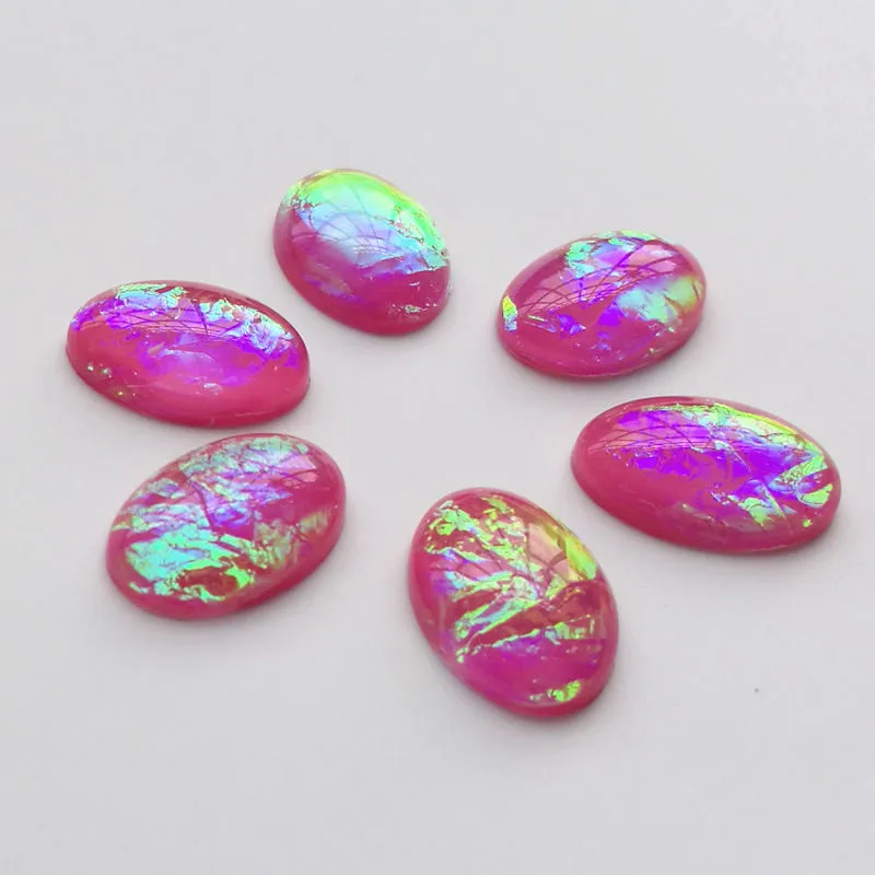 High quality 100 Pieces 13x18mm 38# Oval Resin Stone Flat back beads DIY Jewelry Accessories Setting Resin Beads
High quality 100 Pieces 13x18mm 38# Oval Resin Stone Flat back beads DIY Jewelry Accessories Setting Resin Beads