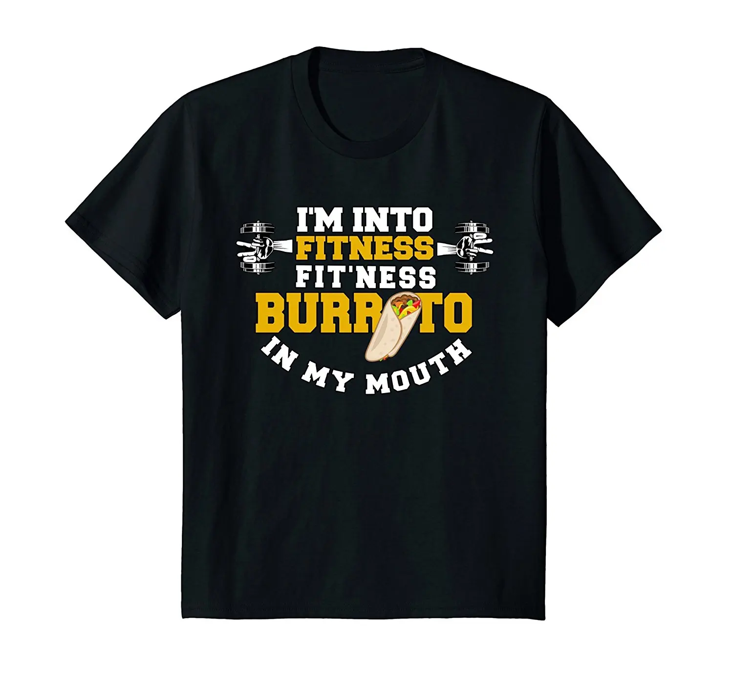 2019 Summer Cool Men Tee Shirt I'M INTO FITNESS BURRITO SHIRT CUTE FUNNY GYMS WORKOUT TSHIRT Funny T-shirt
2019 Summer Cool Men Tee Shirt I'M INTO FITNESS BURRITO SHIRT CUTE FUNNY GYMS WORKOUT TSHIRT Funny T-shirt