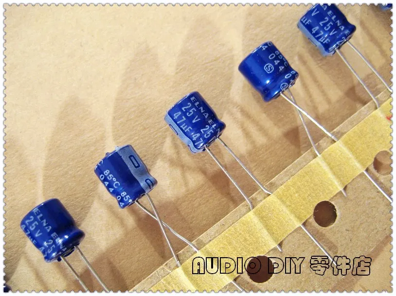50 шт/200 шт ELNA Blue Robe RC2 серия 47 мкФ 25В 25V47uf небольшой объем электролитический