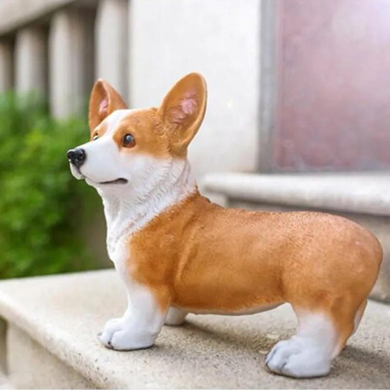 Welsh Corgi Statue Lucky Corgi Dog Art Sculptures Animal Figurines Resin Home Decoration Accessories Birthday Christmas Gift
Welsh Corgi Statue Lucky Corgi Dog Art Sculptures Animal Figurines Resin Home Decoration Accessories Birthday Christmas Gift