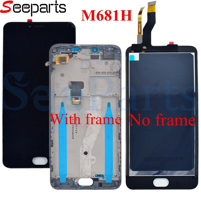 For MEIZU M3 Note L681H LCD Display Touch Screen Digitizer Assembly Pantalla Replacement For Meizu M681h LCD M3 NOTE Display
For MEIZU M3 Note L681H LCD Display Touch Screen Digitizer Assembly Pantalla Replacement For Meizu M681h LCD M3 NOTE Display