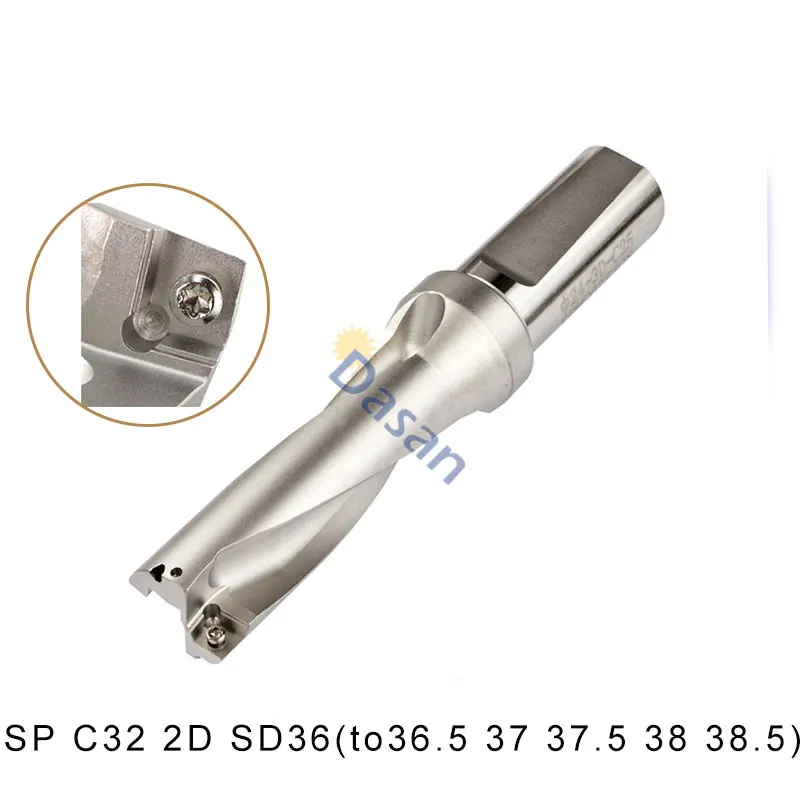 SP C32 2D SD 36 36.5 37 37.5 38 38.5 Indexable Insert Drill Type U Drilling Shallow Hole for CNC Lathe SP Indexa Insert
SP C32 2D SD 36 36.5 37 37.5 38 38.5 Indexable Insert Drill Type U Drilling Shallow Hole for CNC Lathe SP Indexa Insert