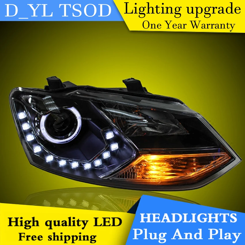 Car Styling Headlights for VW Polo 2011- 2015 LED Headlight for Polo Head Lamp LED Daytime Running Light LED DRL Bi-Xenon HID
Car Styling Headlights for VW Polo 2011- 2015 LED Headlight for Polo Head Lamp LED Daytime Running Light LED DRL Bi-Xenon HID