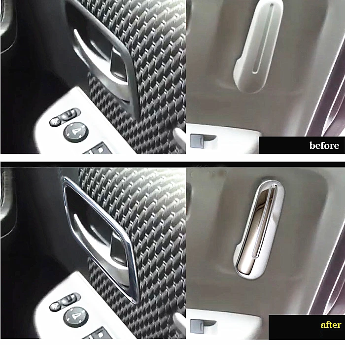 JY SUS304 Stainless Steel Inner Door Handle Cover+Bezel Car Styling Protector Accessories Sticker For Honda STEPWGN RP1/4 2015
JY SUS304 Stainless Steel Inner Door Handle Cover+Bezel Car Styling Protector Accessories Sticker For Honda STEPWGN RP1/4 2015
