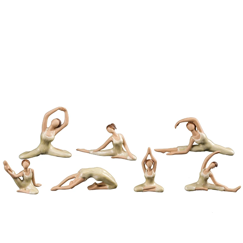 7set Yoga Mini adornment European style furnishings to give girlfriend crafts statues sculpture Home wedding decoration dies
7set Yoga Mini adornment European style furnishings to give girlfriend crafts statues sculpture Home wedding decoration dies