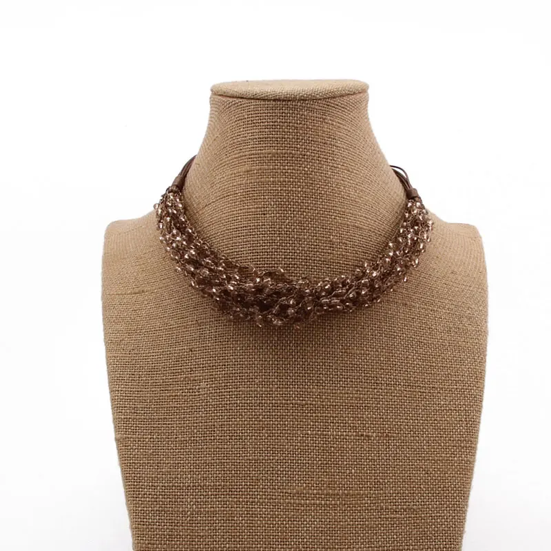 Beadsland multilayer small beads chokers necklace fashion bohemia women choker rope chain necklace jewellery gift
Beadsland multilayer small beads chokers necklace fashion bohemia women choker rope chain necklace jewellery gift