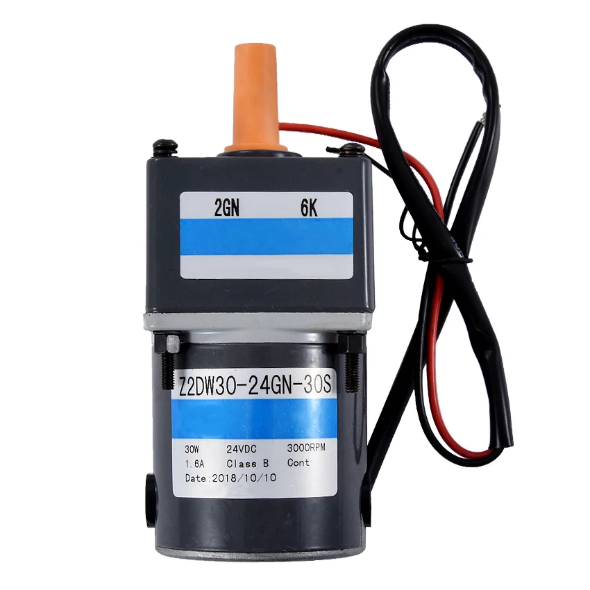 Z2D30-24GN-M Robot Motor 24V Power-off Brake Motor 30W Gear Motor Brush DC Brake Motor 3000 rpm Hot Selling
Z2D30-24GN-M Robot Motor 24V Power-off Brake Motor 30W Gear Motor Brush DC Brake Motor 3000 rpm Hot Selling