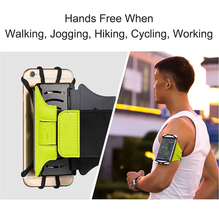 Sport Arm band 180 Degree Rotating Armband Phone Case Cover for iPhone X Samsung S10e 4-6 Inch Mobile Phone Running Gym Arm Belt
Sport Arm band 180 Degree Rotating Armband Phone Case Cover for iPhone X Samsung S10e 4-6 Inch Mobile Phone Running Gym Arm Belt