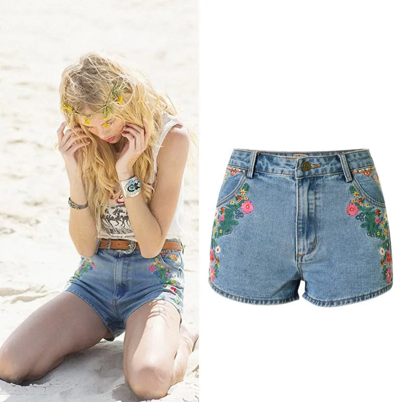Schinteon Summer Women Denim Embroidery Shorts High Waist Casual Jean Shorts High Quality Fast Shipping 40 42
Schinteon Summer Women Denim Embroidery Shorts High Waist Casual Jean Shorts High Quality Fast Shipping 40 42