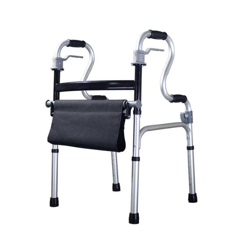 Регулируемые Алюминиевые Складные поручни с сиденьем для пожилых людей|Костыль|