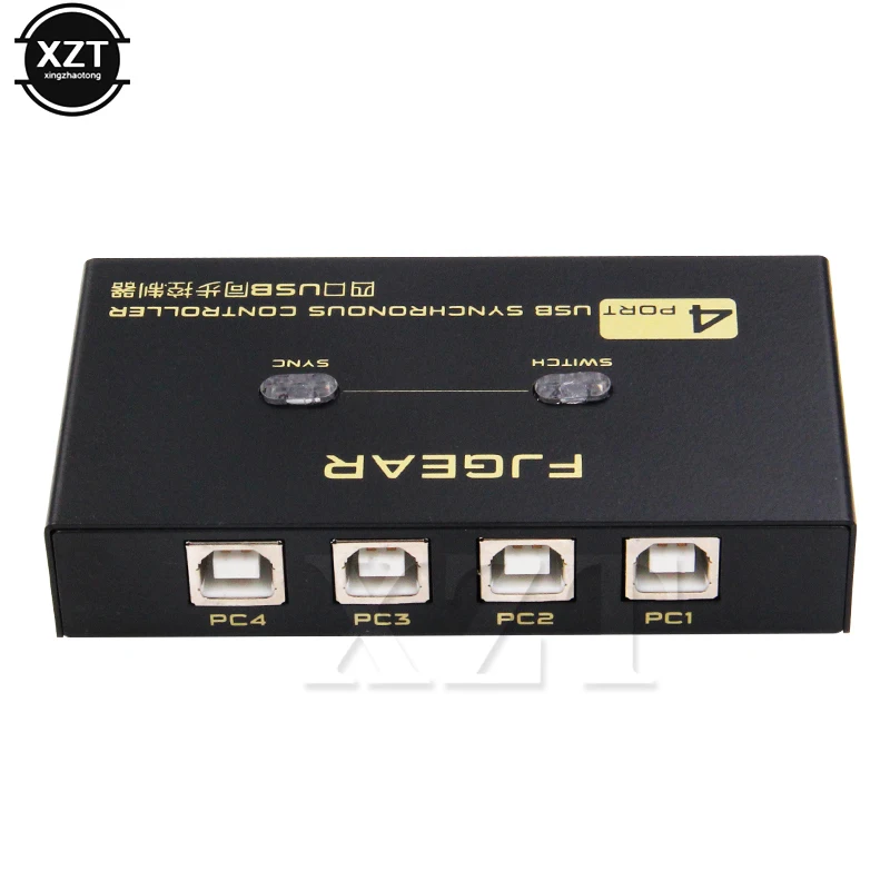 KVM переключатель 1 шт. 8 портов 4 порта синхронизатор USB на синхронный контроллер