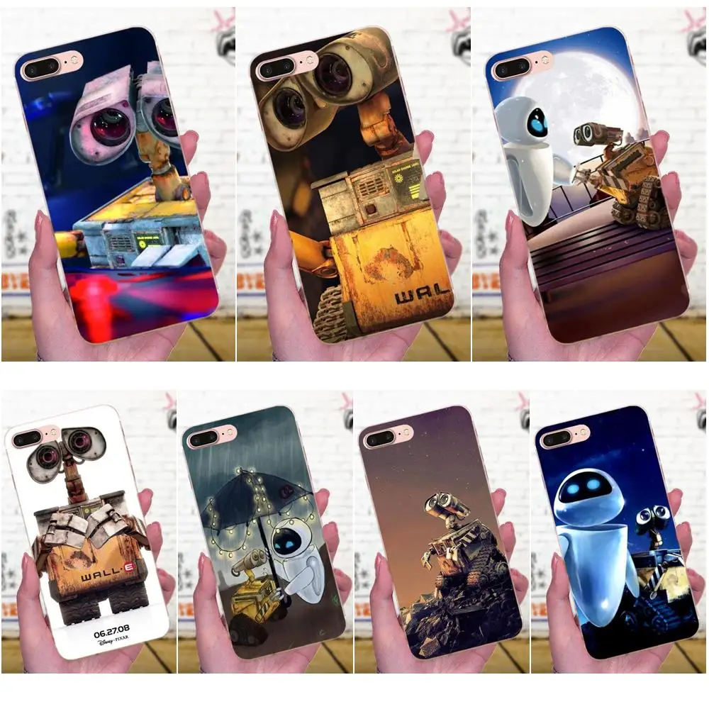 Wall e Robot E фильм хорошо подходит для Galaxy A3 A5 A7 On5 On7 2015 2016 2017 Grand Alpha G850 Core2 Prime S2