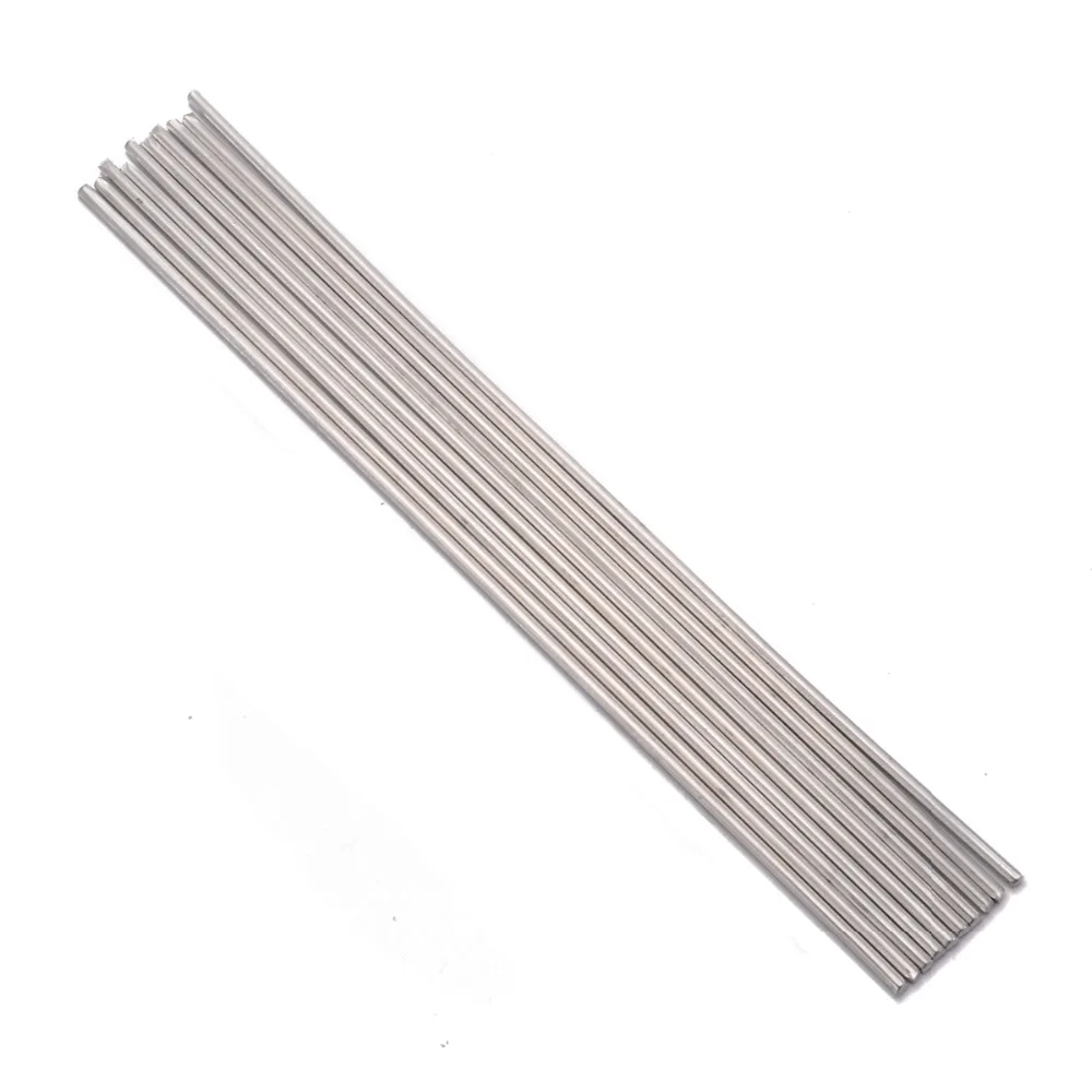 10pcs 230mm Length Aluminium Welding Rods 3.2mm Diameter Low Temperature Brazing Rod For Repair Tools Accessories
10pcs 230mm Length Aluminium Welding Rods 3.2mm Diameter Low Temperature Brazing Rod For Repair Tools Accessories