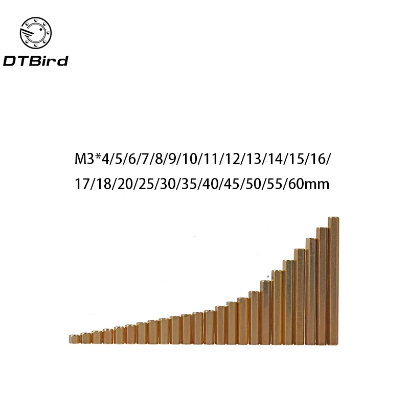 Hollow copper pillar M3 PCB mounting posts Hexagonal pillars M3 double pass M3*(4/5/6/7/8/9/10/11/12/13/14/15/16/17/18/20)
Hollow copper pillar M3 PCB mounting posts Hexagonal pillars M3 double pass M3*(4/5/6/7/8/9/10/11/12/13/14/15/16/17/18/20)