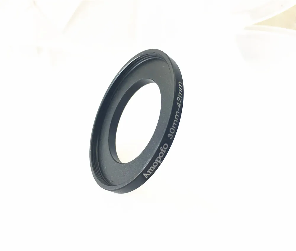 Переходное кольцо с наружной резьбой 30 мм-42 мм до 30 мм до 42 мм для Canon/Nikon и Sony UV,ND,CPL
Переходное кольцо с наружной резьбой 30 мм-42 мм до 30 мм до 42 мм для Canon/Nikon и Sony UV,ND,CPL