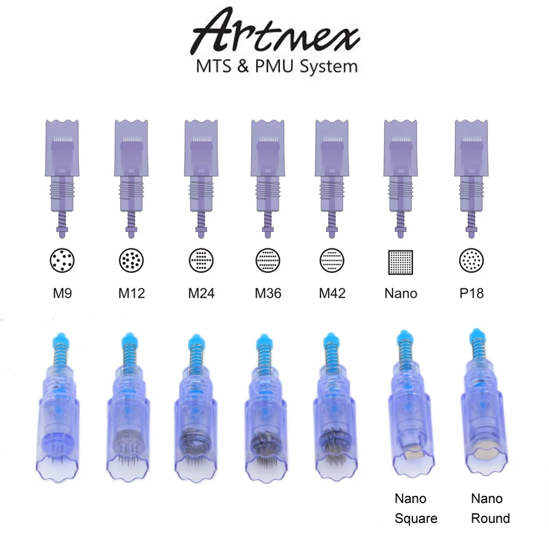 50PCS Artmex V6 V8 V9 Replaced Needle Tips Tattoo Needle Cartridges Permanent Makeup Replacement R1 R3 R5 F7 F9 M36 Dropshipping
50PCS Artmex V6 V8 V9 Replaced Needle Tips Tattoo Needle Cartridges Permanent Makeup Replacement R1 R3 R5 F7 F9 M36 Dropshipping