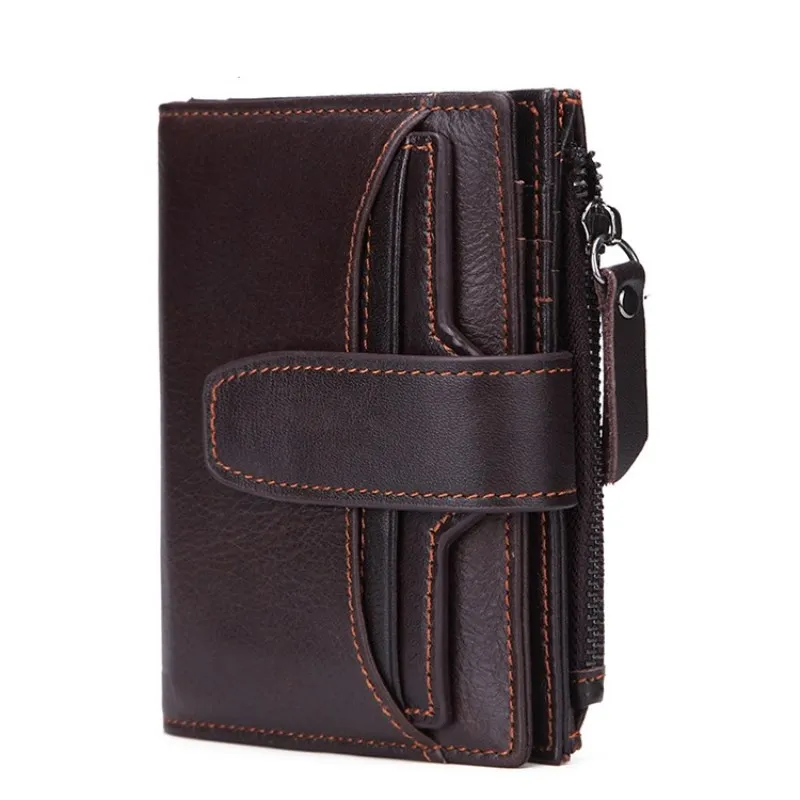 Hot Selling RFID Anti-theft Brush Men Small Wallet Cowhide Male Short Purse Men Zipper Hasp Card Holder Coin Pocket Carteira
Hot Selling RFID Anti-theft Brush Men Small Wallet Cowhide Male Short Purse Men Zipper Hasp Card Holder Coin Pocket Carteira