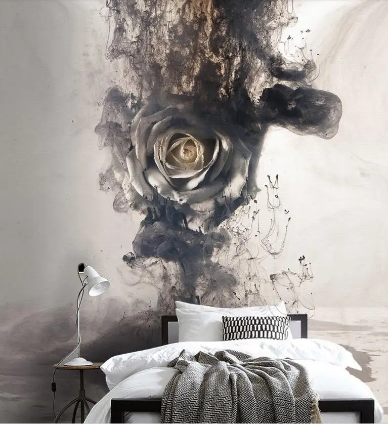 3d wall murals European creative hand painted smoke rose background wall painting wallpaper for walls 3 d photo wallpaper
3d wall murals European creative hand painted smoke rose background wall painting wallpaper for walls 3 d photo wallpaper