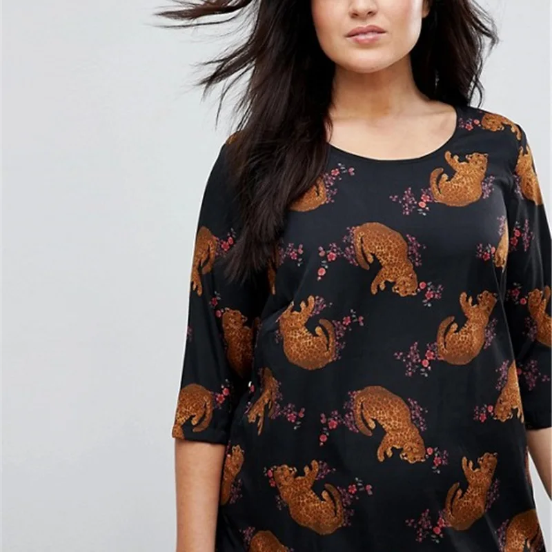 2018 New Designer Summer Women Blouses Maxi 6XL Plus Size Shirts Female Tops Print O Neck Oversized Casual Long Blouses Party
2018 New Designer Summer Women Blouses Maxi 6XL Plus Size Shirts Female Tops Print O Neck Oversized Casual Long Blouses Party