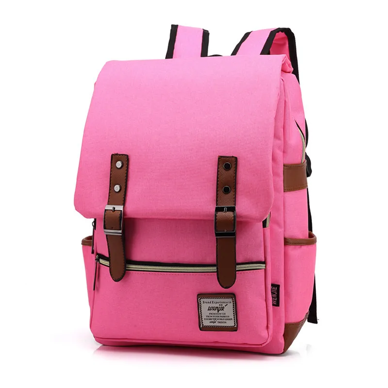 Fashion Large Capacity Canvas Backpack Schoolbag Laptop Travel Multifunctional Weekend Bag Backpack pink Teenagers vs Boys Girls
Fashion Large Capacity Canvas Backpack Schoolbag Laptop Travel Multifunctional Weekend Bag Backpack pink Teenagers vs Boys Girls