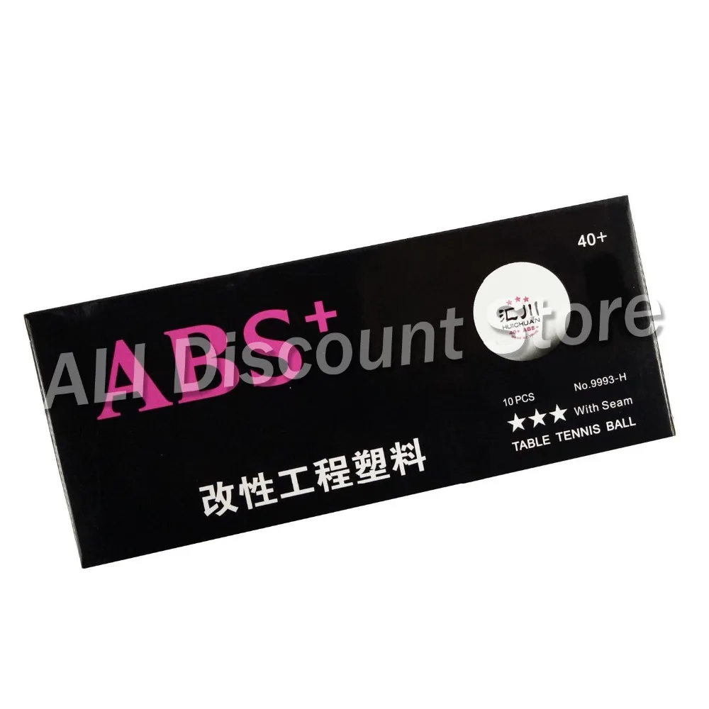 10X HUICHUAN ABS + новый материал пластик 40 мячи для настольного тенниса|Мячи тенниса| |