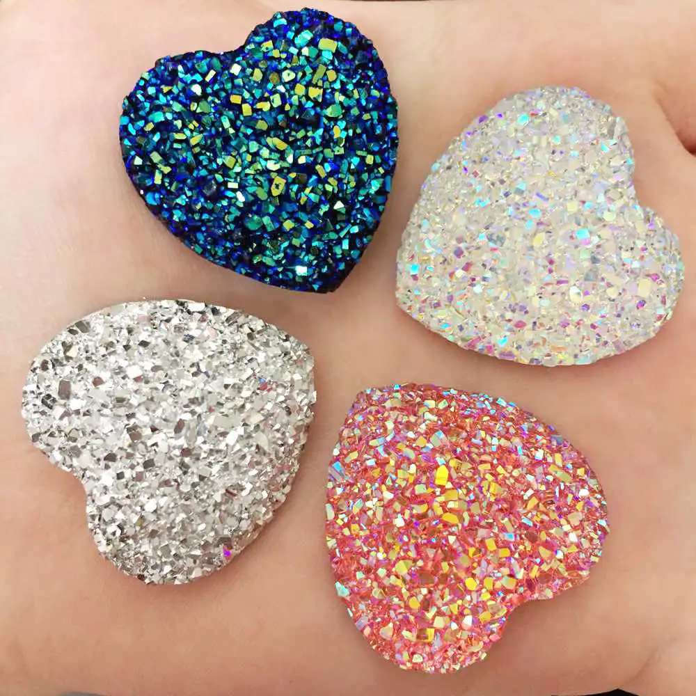 8pcs Bling AB Resin 30mm Ore Heart Flat Back Rhinestone Appliques DIY Wedding Scrapbook Accessories Craft W52
8pcs Bling AB Resin 30mm Ore Heart Flat Back Rhinestone Appliques DIY Wedding Scrapbook Accessories Craft W52