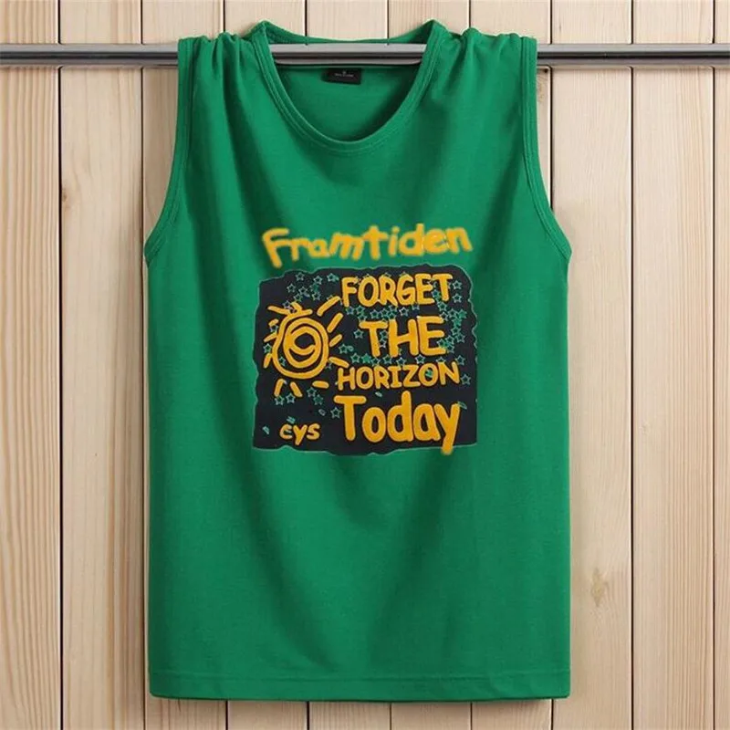 Recreational style male sleeveless vest printed letters loose sleeveless shirt Plus size M-6XL high quality casual Tank Tops
Recreational style male sleeveless vest printed letters loose sleeveless shirt Plus size M-6XL high quality casual Tank Tops