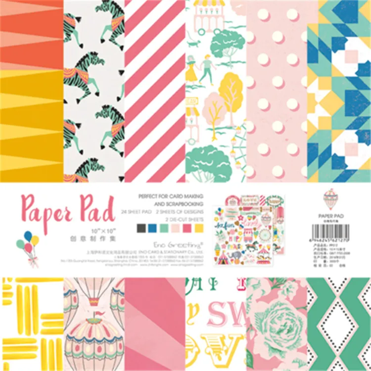 10inch colorful Happy Circuss crapbook paper Origami Background Pape DIY flower border deco tag card making happy planner craft
10inch colorful Happy Circuss crapbook paper Origami Background Pape DIY flower border deco tag card making happy planner craft
