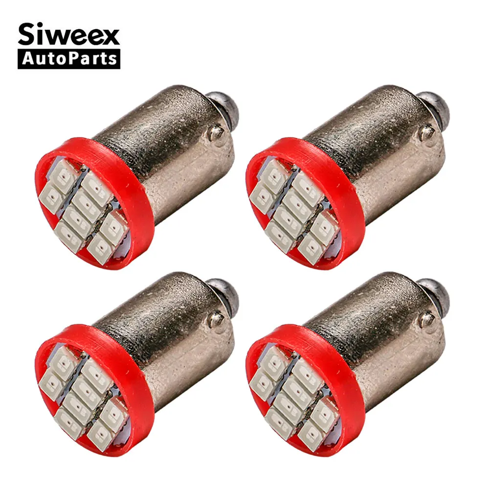 4Pcs T4W BA9S Auto LED Lights 8 1206 3020 SMD Car Interior Dome Festoon Reading Door License Plate Lamp DC 12V Side Marker Bulbs
4Pcs T4W BA9S Auto LED Lights 8 1206 3020 SMD Car Interior Dome Festoon Reading Door License Plate Lamp DC 12V Side Marker Bulbs