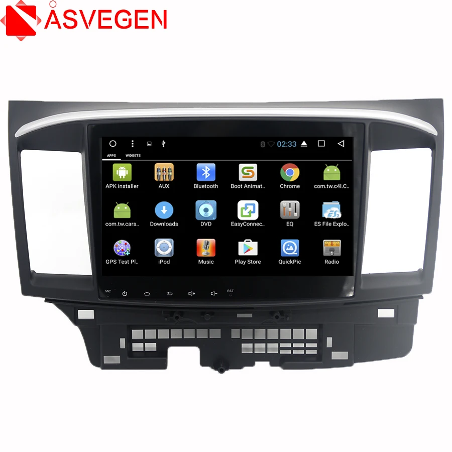 Asvegen Android 7.1 car dvd player For Mitsubishi Lancer 2014-2016 Quad Core 10.2 inch 1024*600 screen car gps navigation
Asvegen Android 7.1 car dvd player For Mitsubishi Lancer 2014-2016 Quad Core 10.2 inch 1024*600 screen car gps navigation