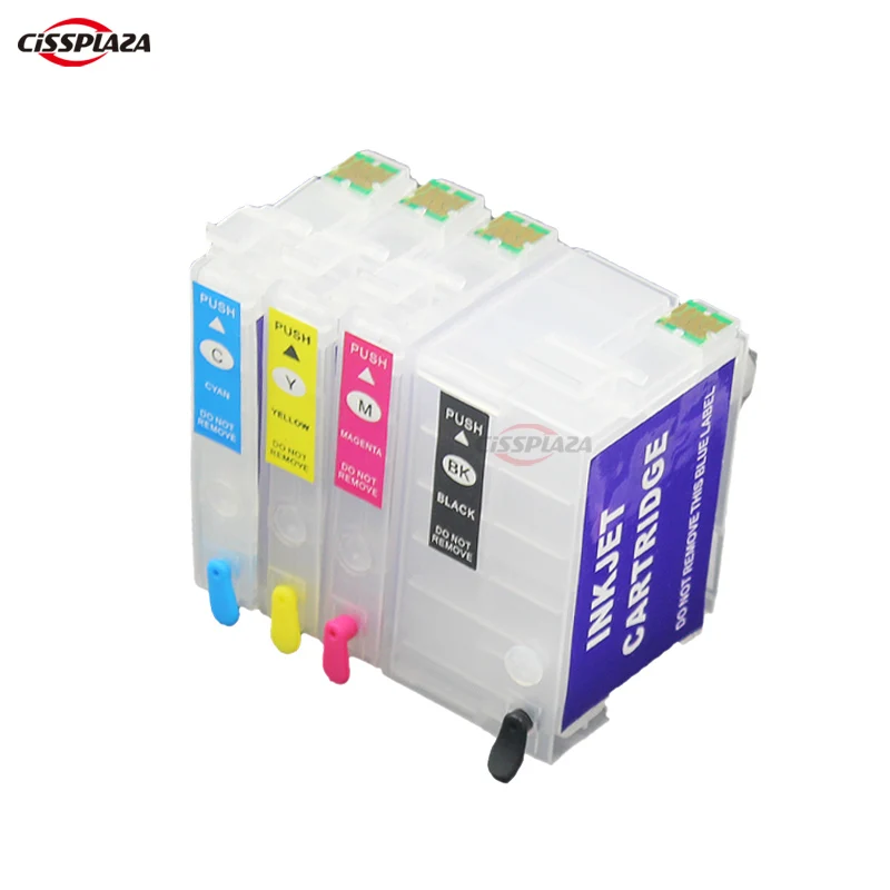 CISSPLAZA 27XL T2711 refillable ink cartridge for Epson WF-3620 WF-3640 WF-7110 WF-7610 WF-7620D WF-7720 WF-7715 WF-7710 printer
CISSPLAZA 27XL T2711 refillable ink cartridge for Epson WF-3620 WF-3640 WF-7110 WF-7610 WF-7620D WF-7720 WF-7715 WF-7710 printer